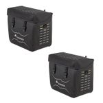 Sacoches cavalières Travel - 40 litres (La paire) - Noir