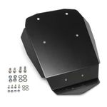  Geanodiseerde spatbord - Zwart Plaathouder