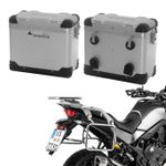 Valise ZEGA Pro 38/38 - Support gris inclus - Anodisé gris