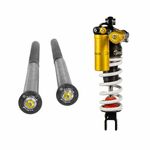  EXTREME 2 shock absorber + EXTREME cartridge (+25 mm) - Black - Yellow Suspension kit