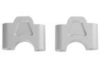 Rehausseur de guidon 40 mm - Argent