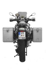  ZEGA Mundo 38/45 - Schwarze Halterung inklusive - Alu Seitenkoffer