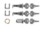 ZEGA for Top case XXL - Silver Luggage cylinder