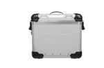  ZEGA Evo - 38 Liter - rechts - Silber Seitenkoffer