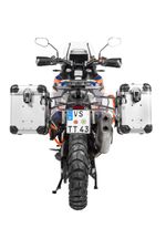  Compleet ZEGA Evo 38/45 Kit - Inclus grijze steun - Geanodiseerd grijs Zijkoffer