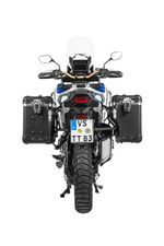  ZEGA Evo X mit Offset 38/38 - Schwarze Halterung inklusive - Schwarz eloxiert Seitenkoffer
