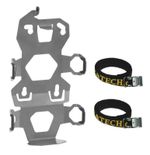 Kit de fixare Bagajerie Support jerrican 2 litres ZEGA Pro 2 - Argent