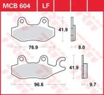  Organische Basis Bremsbeläge
