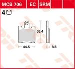  Organische Basis Bremsbeläge