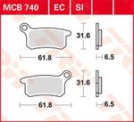 Organische Basis Bremsbeläge