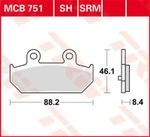  Sintermetall Bremsbeläge