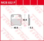  Organische basis Remblokken