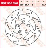 Disque de frein Rond Série SWL