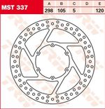 Disque de frein Rond 17110582