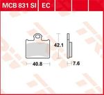 Plaquettes de freins Base organique