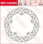  Serie RAC Wave-remschijf