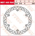  Serie RAC Wave-remschijf