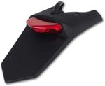 Extension de garde-boue Support plaque noir feu LED