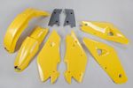 Kit plastiques couleur origine jaune/gris