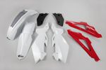  OEM Color White/Red/Grey Plastics kit