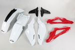 Kit plastiques couleur origine blanc/rouge/gris