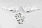  Jumpy supermotard Ø22mm White Hand protectors