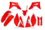 Kit plastiques rouge