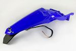 Garde boue + support de plaque avec feu bleu