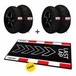 Cobertura aquecida Kit 2 jogos Pro - Track 120/190 tapete de paddock Last Lap oferecido