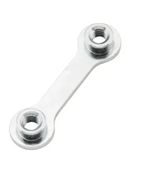 Support de silencieux Plaque