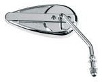  V PARTS OE rechter waterdruppel 5/16'' chroom Achteruitkijkspiegel