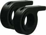 Feux Kit de fixation tube Ø635mm pour visserie M10 alu noir