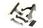  Aluminium/Black Radiator protection