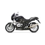 Silencieux inox satine homologue - embout inox poli