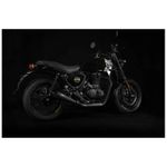 Silencieux INOX - embout inox noir