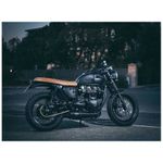  Stainless steel double base - black stainless steel end piece Silencer