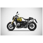  INOX HIGH LIMITED - black stainless steel tip Silencer