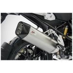 Silencieux inox - embout carbone