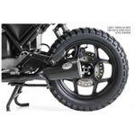 Silencieux inox - embout inox noir