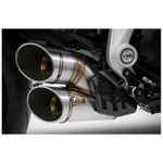  Stainless steel connection kit - stainless steel end piece Silencer