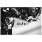  stainless steel special edition - black heat shield stainless steel tip Silencer