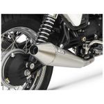 Silencieux inox - embout inox poli