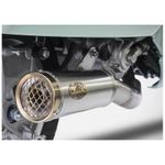  black stainless steel bronze tip Silencer