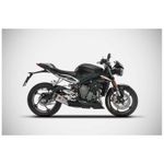 Silencieux embout carbone titane