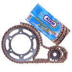 Kit chaine #420 Type Alu Spécial Anti Boue