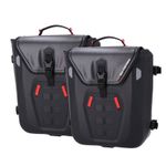 Sacoches cavalières SysBag WP M/M (17-23 litres x 2) complet avec support