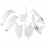 Kit plastiques couleur blanc