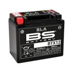 Batterie SLA YTX12-BS/BTX12 ferme Type Acide Sans entretien/prête à l'emploi