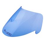 Parabrisas Alta protección azul flúor 73,5 cm