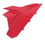 Caches de boite à air COULEUR ROUGE